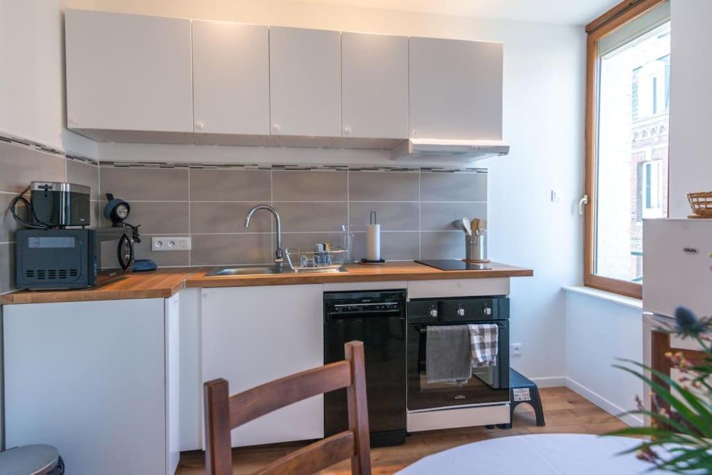 La Petite Marcelle, Appartement & Garage Le Tréport Екстериор снимка